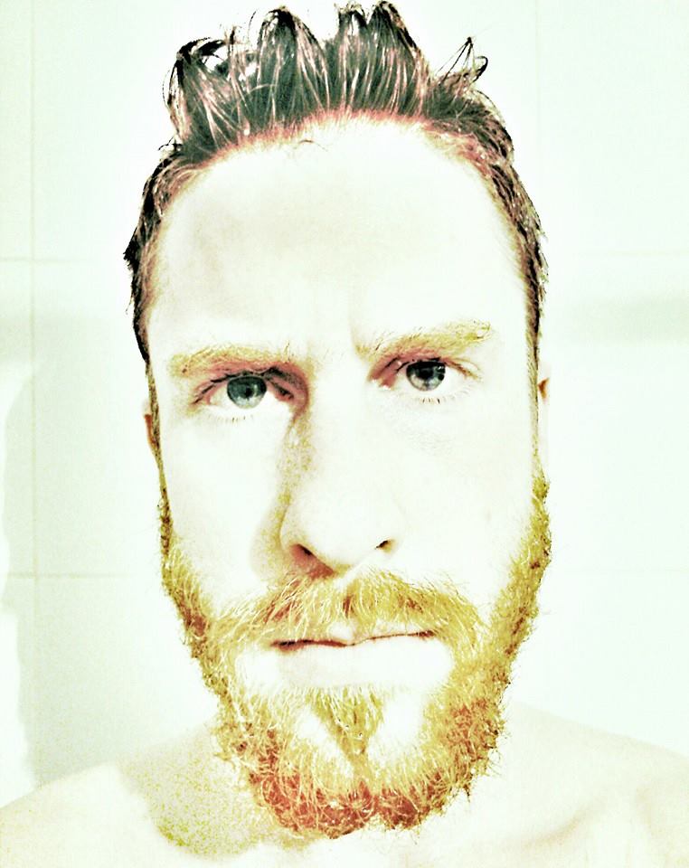 Self portrait as bearded Van Gogh lover